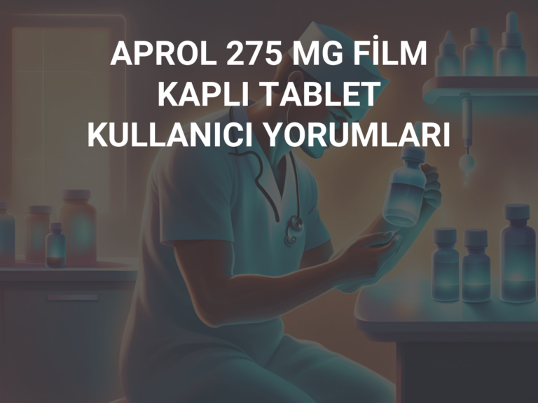 APROL 275 MG FİLM KAPLI TABLET KULLANICI YORUMLARI