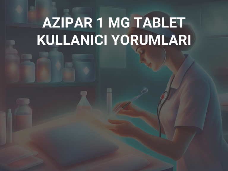 AZIPAR 1 MG TABLET KULLANICI YORUMLARI