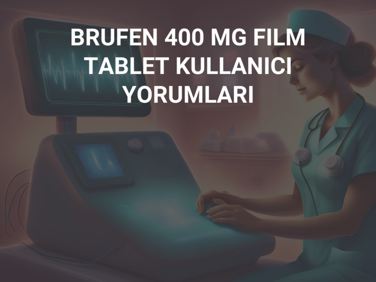 BRUFEN 400 MG FILM TABLET KULLANICI YORUMLARI