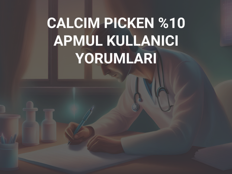 CALCIM PICKEN %10 APMUL KULLANICI YORUMLARI