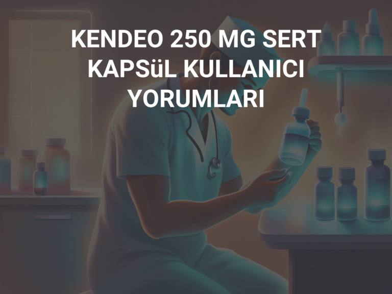 KENDEO 250 MG SERT KAPSüL KULLANICI YORUMLARI