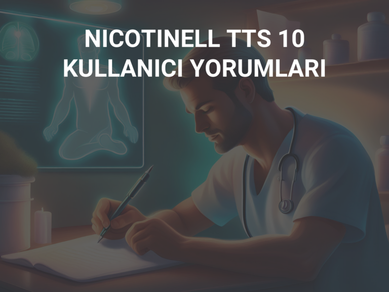 NICOTINELL TTS 10 KULLANICI YORUMLARI