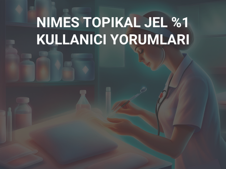 NIMES TOPIKAL JEL %1 KULLANICI YORUMLARI