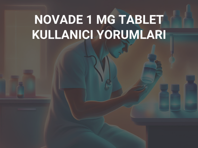 NOVADE 1 MG TABLET  KULLANICI YORUMLARI